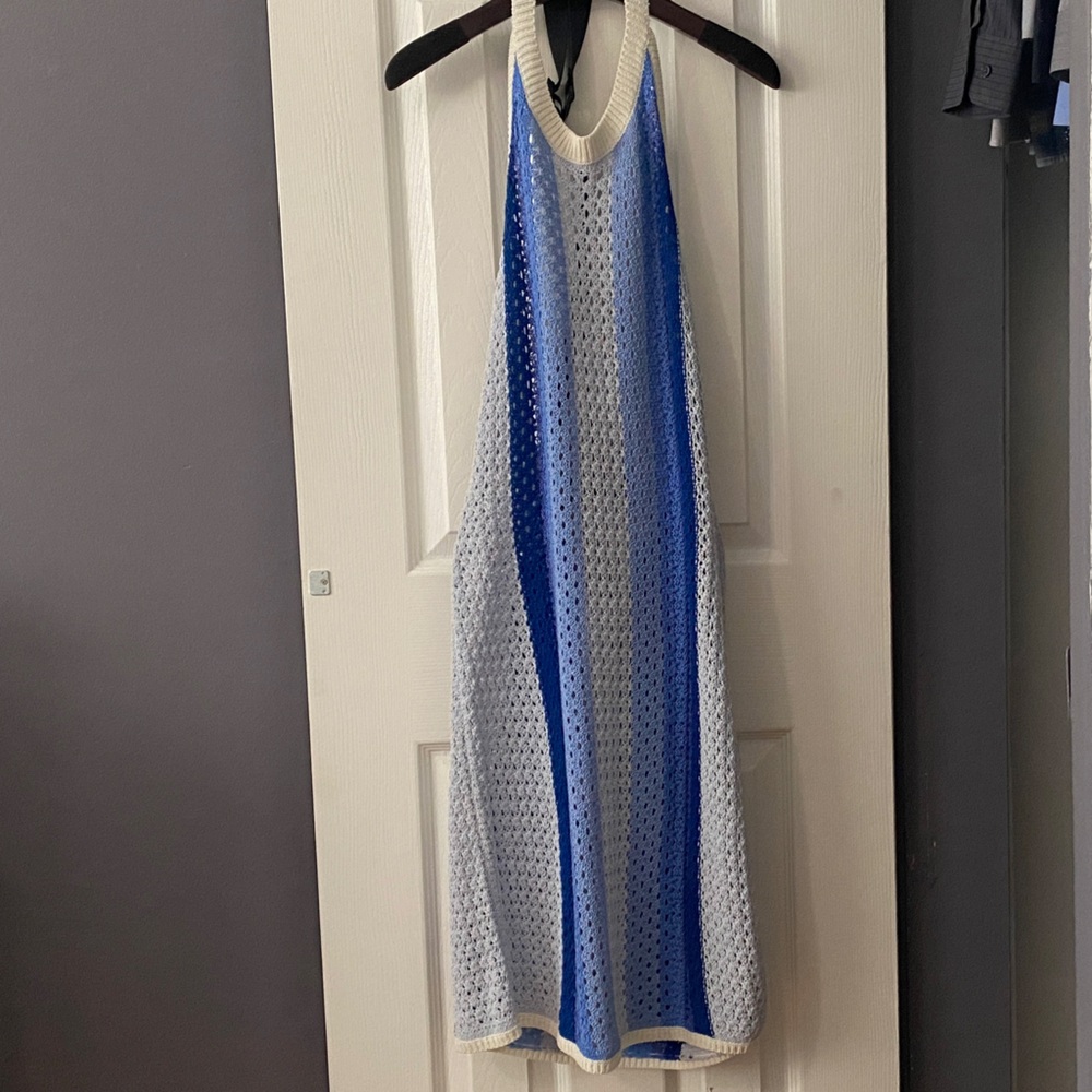 Kith Blue Knit mini Dress